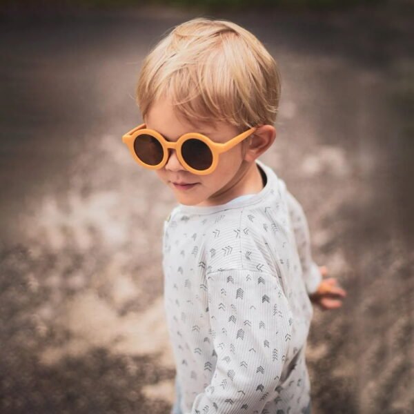 Grech & Co. Sunglasses Round Golden Kids 3Y+ - Image 2