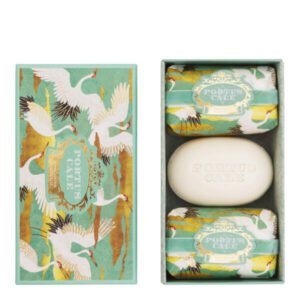Castelbel Portus Cale White Crane Aromatic Soaps x3 150g