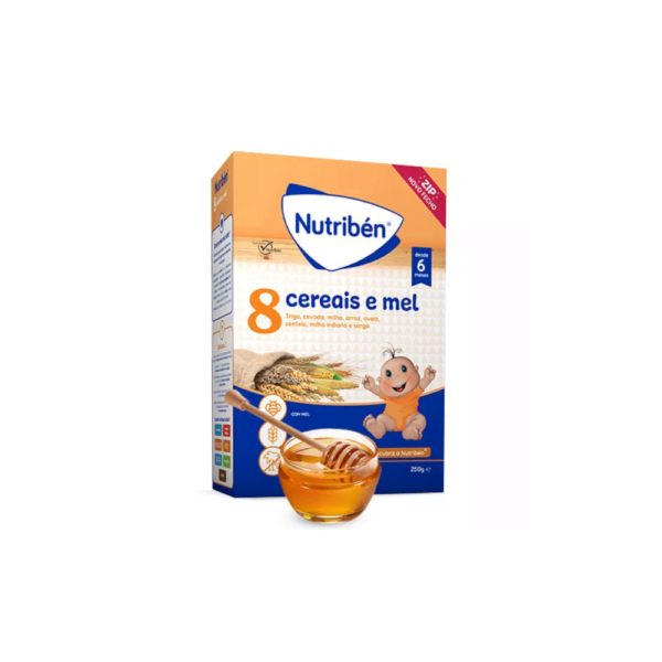 Nutriben 8 Cereals and Honey 6m+ 250g