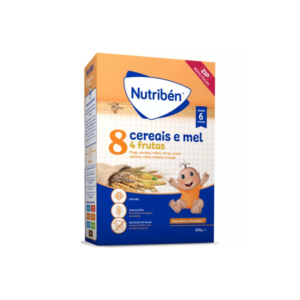 Nutriben 8 Cereals and Honey 4 Fruits 6m+ 250g