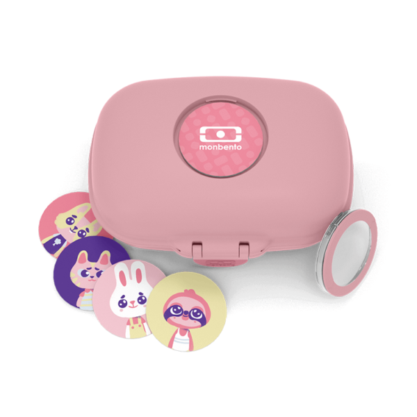 Monbento Snack Box Pink 600ml - Image 3
