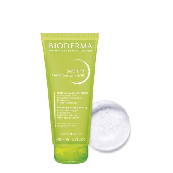 Bioderma Sébium Gel Moussant Actif 200ml - Image 2