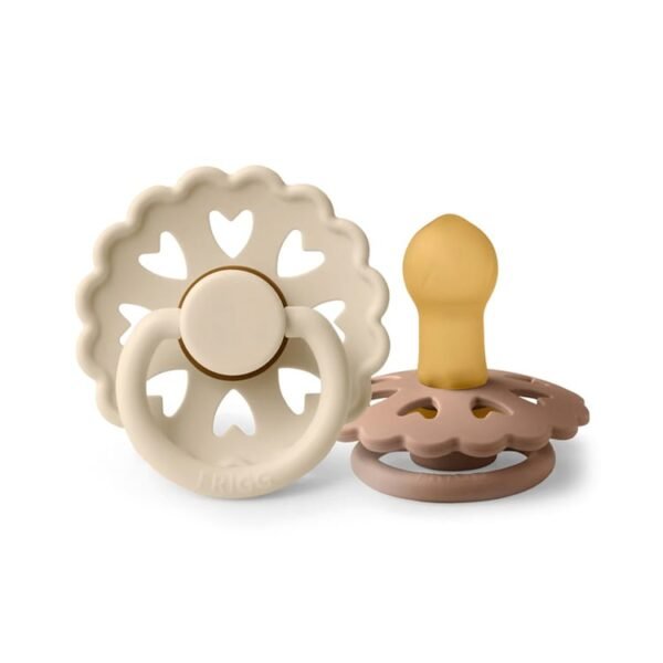 Frigg Natural Latex Pacifier Fairytale Duckling/Emperor 0-6M x2 - Image 2