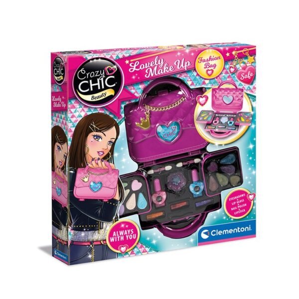 Clementoni Crazy Chic Lovely Fashion Make Up Bag 6+