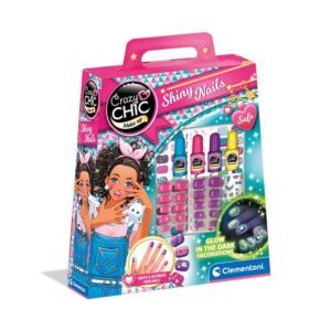 Clementoni Crazy Chic Shiny Nails Glow in the Dark 6+