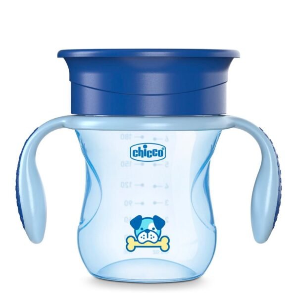 Chicco Perfect Cup Dog Blue 12M+ 200mL