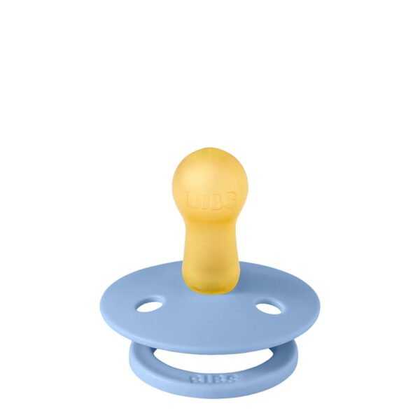 Bibs Colour Pacifier Sky Blue/Baby Blue 0-6M x2 - Image 3