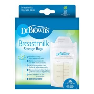Dr Brown’s Breast Milk Storage Bags 180mL x 25