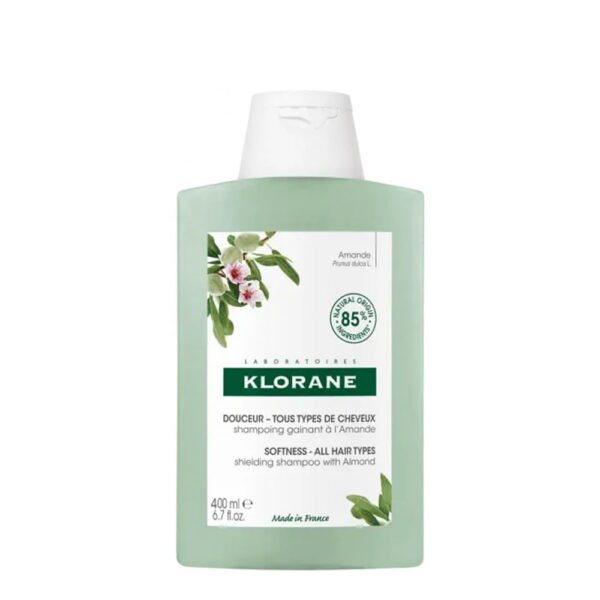 Klorane Softness Shampoo Almond 400ml