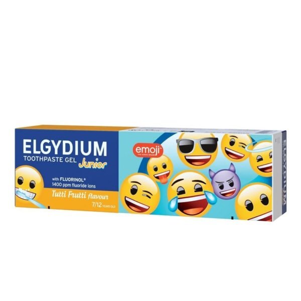 Elgydium Gel Teeth Junior Tutti Frutti Emoji 50ml - Image 2