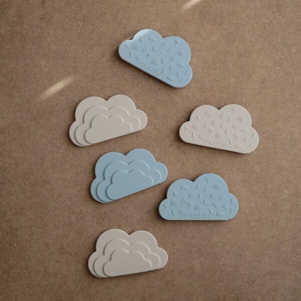 Mushie Silicone Cloud Teether Cloud - Image 3