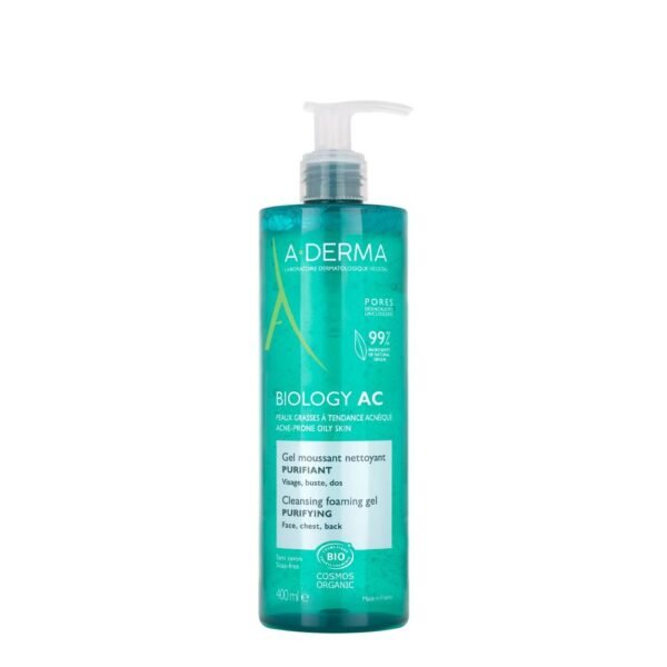 A-Derma Biology AC Cleansing Foaming Gel 400mL