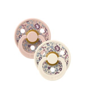 Bibs Colour Pacifier Liberty Blush Mix 6-18M x2