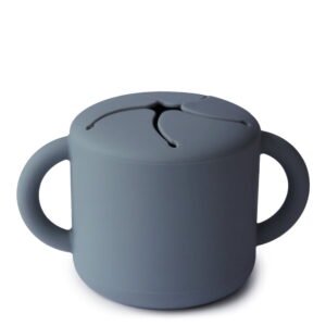 Mushie Silicone Snack Cup Tradewinds 12m+