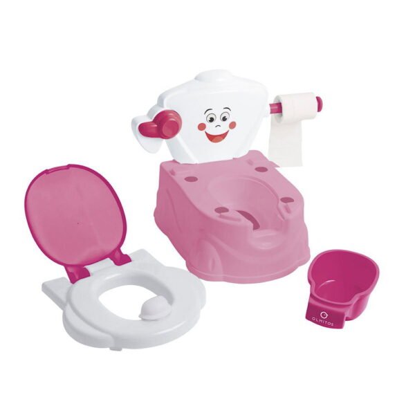 Olmitos Baby Potty Wc Funny Pink 18m+ - Image 3
