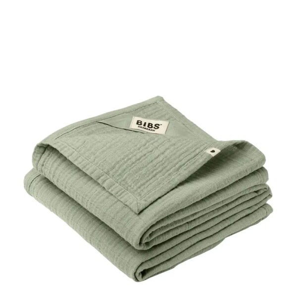 Bibs 2 Mini Muslin Sage
