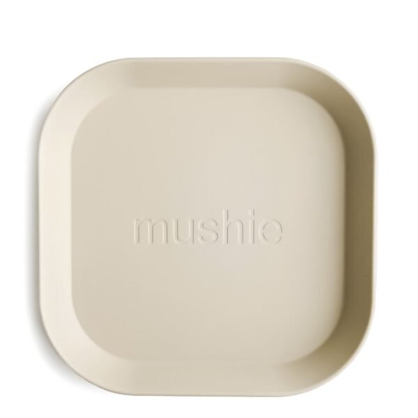 Mushie Dinner Plate x2 Ivory 6M+ - Image 2