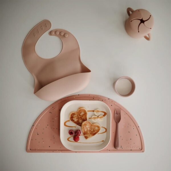 Mushie Dinner Plate x2 Ivory 6M+ - Image 3