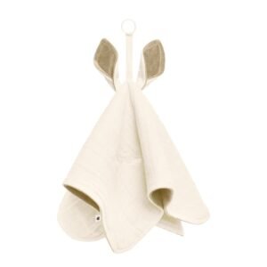 Bibs Doudou Kangaroo Ivory