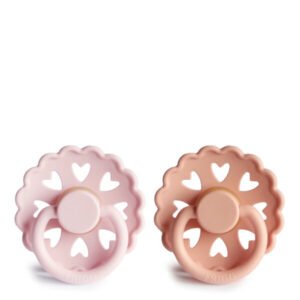 Frigg Natural Silicone Pacifier Fairytale Snow Queen/Princess 0-6M x2