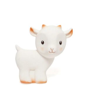 Petit Monkey George The Goat Teether Natural Rubber