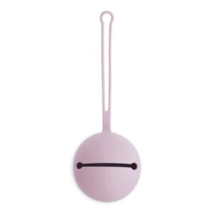 Mushie Pacifier Case Soft Lilac