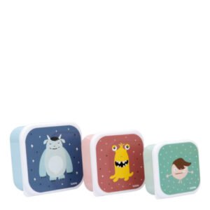 Tutete Lunch Box Set Little Monsters