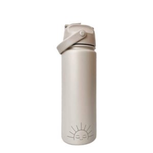 Grech & Co. Bite + Sip Thermo Water Bottle Fog 540mL