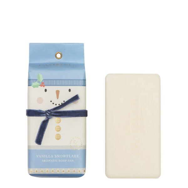 Castelbel Snowman Vanilla Snowflake Aromatic Soap Bar 150g