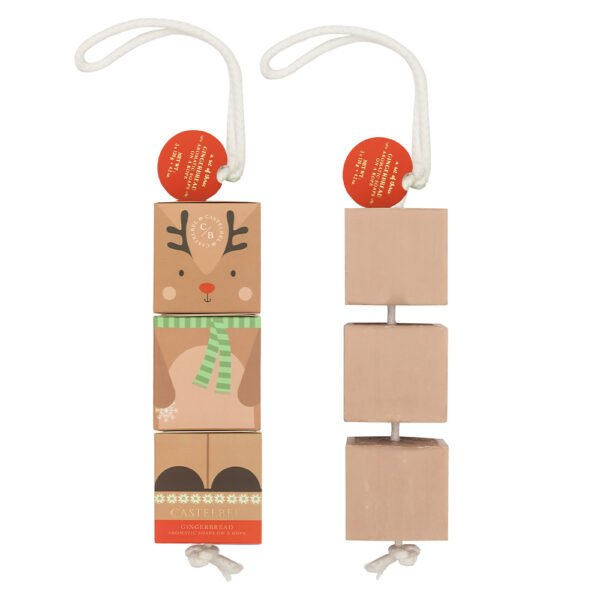Castelbel Gingerbread Aromatic Soaps on a Rope 3x120g - Image 5