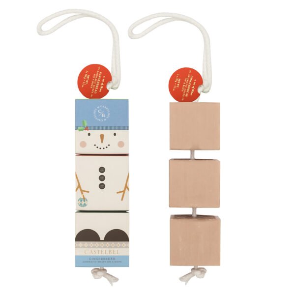 Castelbel Gingerbread Aromatic Soaps on a Rope 3x120g - Image 4