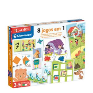 Clementoni 8 Games in 1 3-5Y