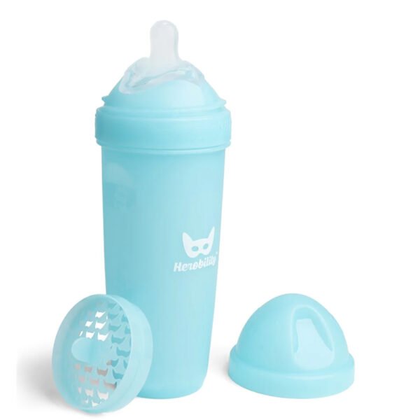 Herobility Baby Bottle Blue 340mL