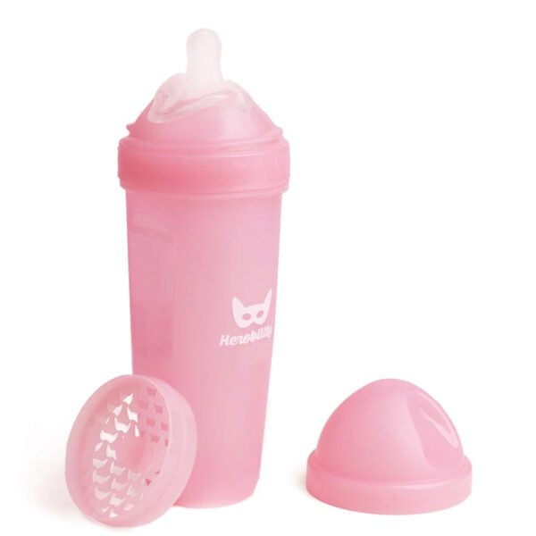 Herobility Baby Bottle Pink 340mL