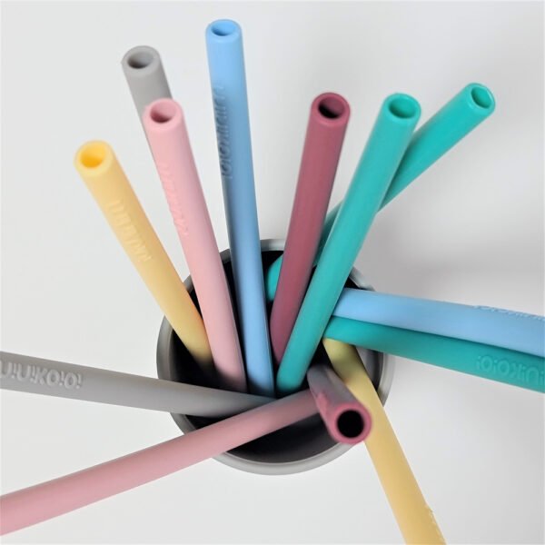 Minikoioi Straws Mineral Blue + Brush 6M+ - Image 2