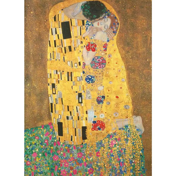 Clementoni Puzzle Museum Collection Gustav Klimt ‘The Kiss’ 500 pzs - Image 2