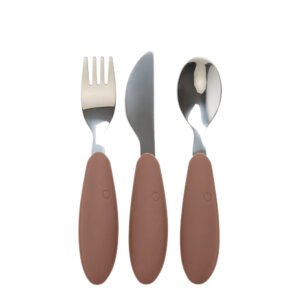 Bibs Cutlery Set Woodchuck 12M+