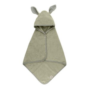 Bibs Hoodie Towel Kangaroo Sage