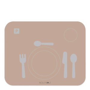 Noui Noui Placemat Learning Table Setting Rose 34x43cm