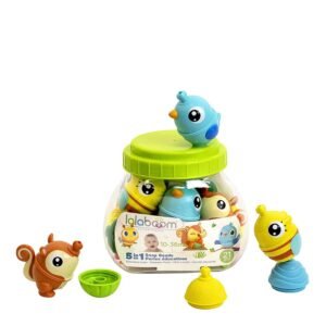 Lalaboom 5 In 1 Snap Beads 21Pcs 10-36M+