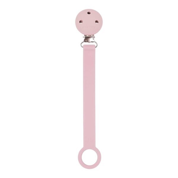 Nattou Pacifier Clip With Universal Holder Pink