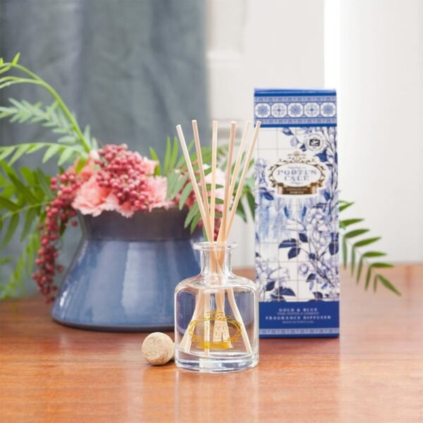 Castelbel Gold & Blue Fragrance Diffuser 100mL - Image 2