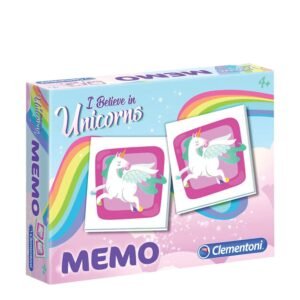 Clementoni Memo I Believe in Unicorns Educational Game 4Y+