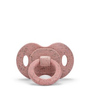 Elodie Silicone Bamboo Pacifier Faded Rose 3M+