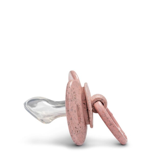 Elodie Silicone Bamboo Pacifier Faded Rose 3M+ - Image 2