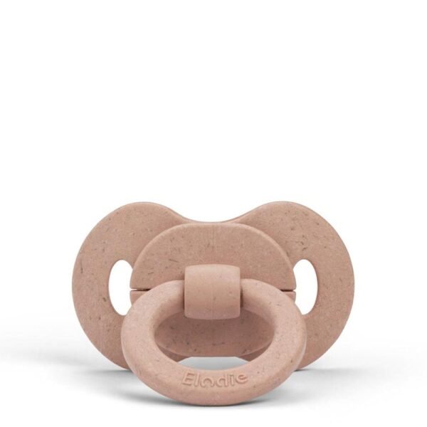 Elodie Natural Rubber Bamboo Pacifier Blushing Pink 0-6M