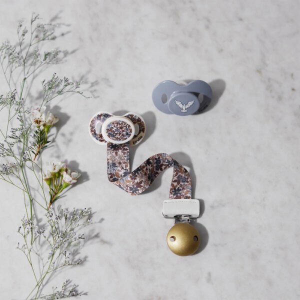 Elodie Silicone Pacifier Newborn Blue Garden 0-6M - Image 2