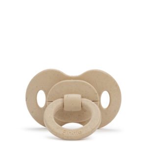 Elodie Silicone Bamboo Pacifier Pure Khaki 3M+