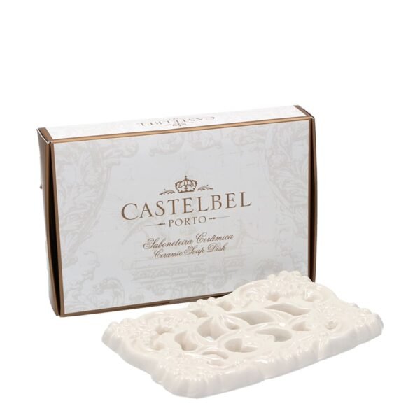 Castelbel Ceramic Soap Dish White
