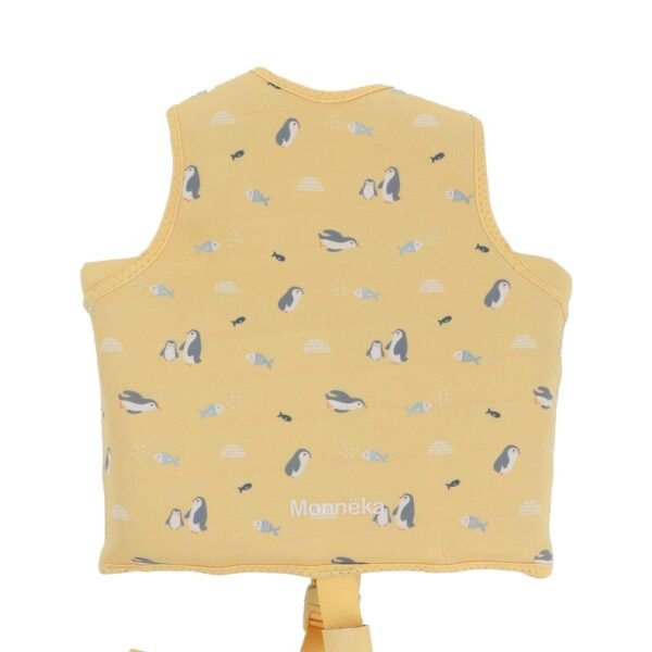 Monneka Swimming Vest Penguins Yellow 1-3 Years - Image 2
